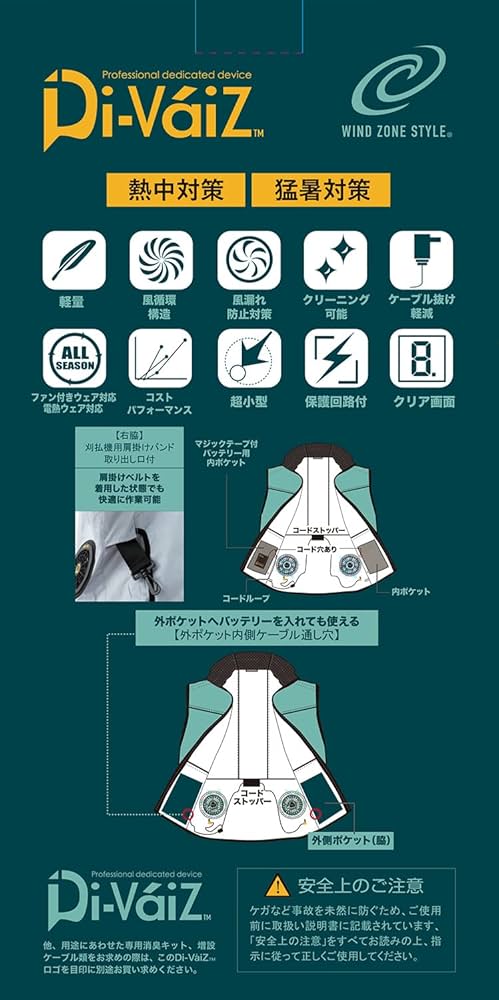 ライトファンベストセット シルバーLサイズ Amazon | セフティー3(Safety-3) WZライトファンベスト フル